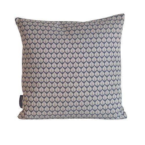 Blue Leaf Cushion - The Cushion Studio