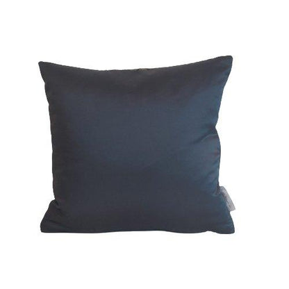 Spot cushion, Navy Blue Back, 43cm x 43cm, The Cushion Studio